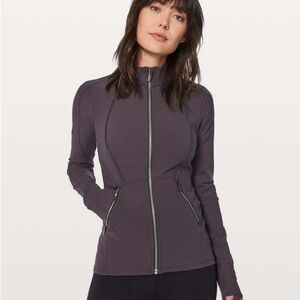 Lululemon Sleek Essentials Zip-Up Jacket in Boysenberry